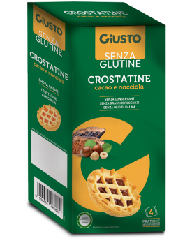 GIUSTO S/G Crost.Cac/Nocc4x45g