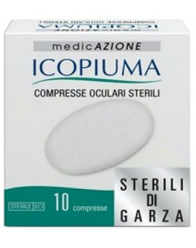 COMPRESSE OCULARI ADESIVE STERILI 10 PEZZI