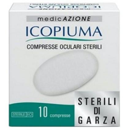 COMPRESSE OCULARI ADESIVE STERILI 10 PEZZI