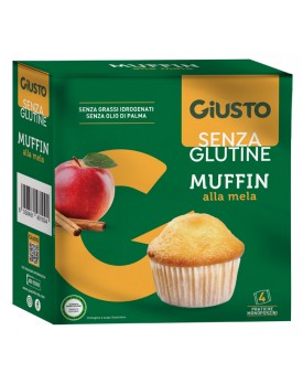 GIUSTO S/G Muffin Mela 4x50g