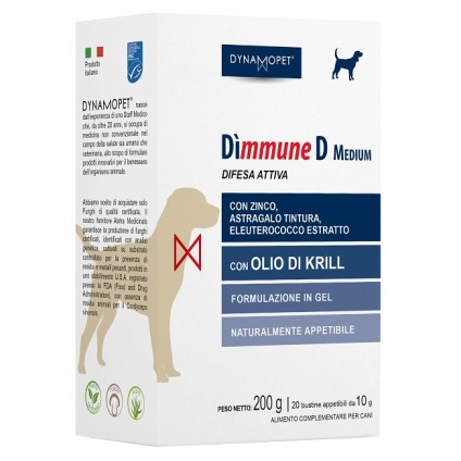 DIMMUNE D MEDIUM CANI 20Bust.