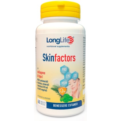 LONGLIFE SKIN FACTORS 60Tav. LONGLIFE SKIN FACTORS 60Tav.