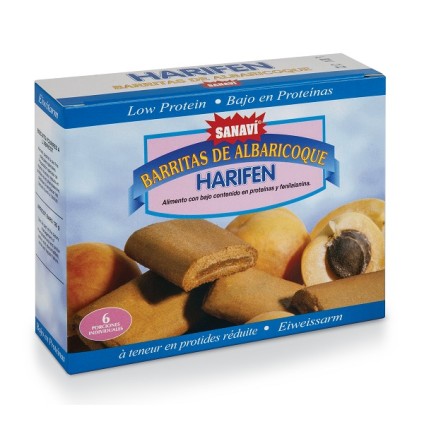 HARIFEN Snack Albicocca 125g