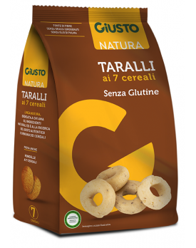 GIUSTO S/G Taralli 7 Cer.175g