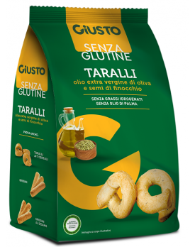 GIUSTO S/G Taralli Finocc.175g