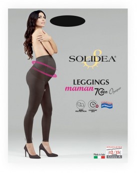 LEGGING MAMAN 70 DEN PER GESTANTI SMC9 NERO M