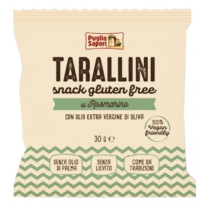 PUGLIA SAP.Tarallini Rosm. 30g