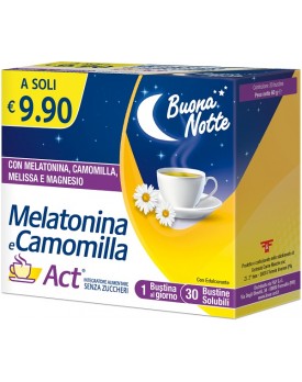 MELATONINA ACT+Camom.30Bust.