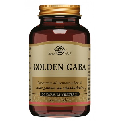 GOLDEN GABA 50 Cps Veg.SOLGAR