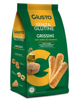 GIUSTO S/G Grissini*Sesamo150g