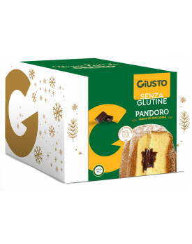 GIUSTO S/G Pandoro Cuore Cacao