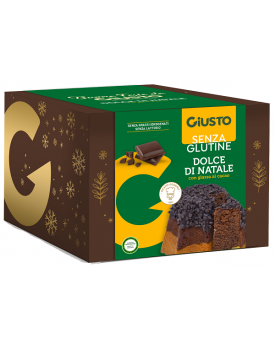 GIUSTO S/G Pandoro Ciocc.500g