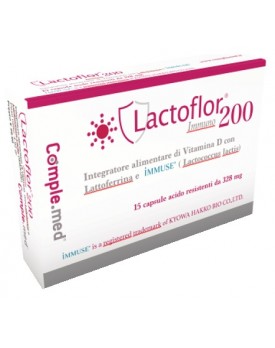 LACTOFLOR Immuno*200 15 Cps