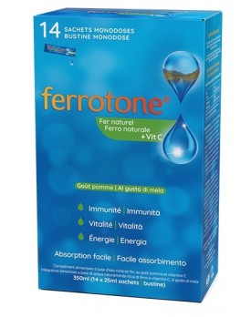 FERROTONE Apple 14 Sacch.20ml