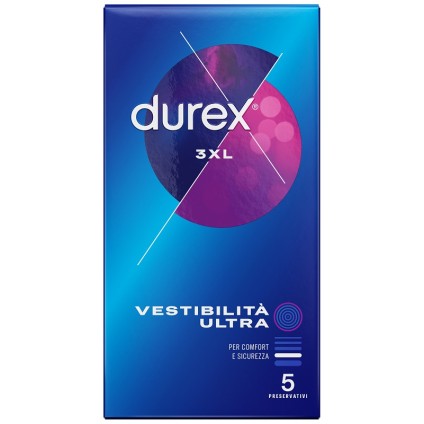 DUREX 3XL Vestibilita Ultra5pz