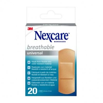 NEXCARE Cer.Univ.25x72 20pz