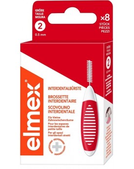 ELMEX Interd.Brush 5mm Red