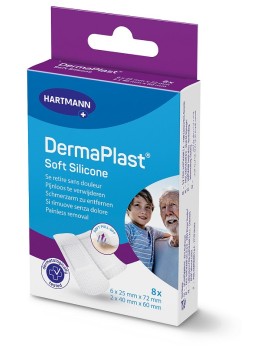 DERMAPLAST Soft Sil.2 form.8pz