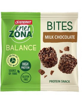 ENERZONA BITES MILK CHOCOLATE 1 BUSTINA