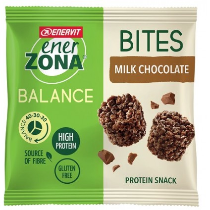 ENERZONA BITES MILK CHOCOLATE 1 BUSTINA