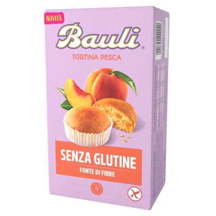 BAULI Tortina Pesca S/G 140G