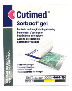 CUTIMED Sorbact Gel 7,5x7,5x10