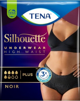 TENA SILHOUETTE Noir M V/A 9pz