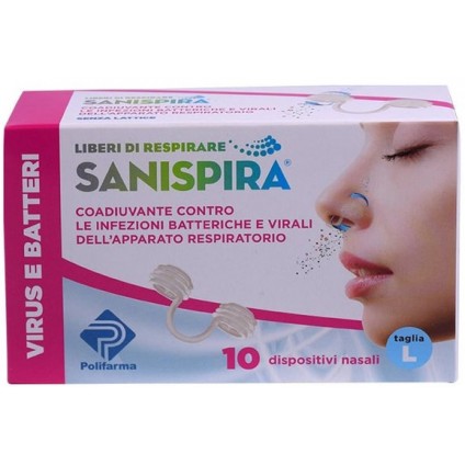 SANISPIRA*Virus&Batteri L 10pz