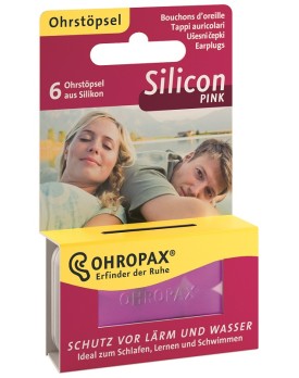OHROPAX Tappi Aur.Sil.Pink 6pz