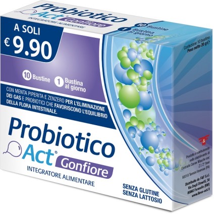 PROBIOTICO ACT Gonfiore 10Bust