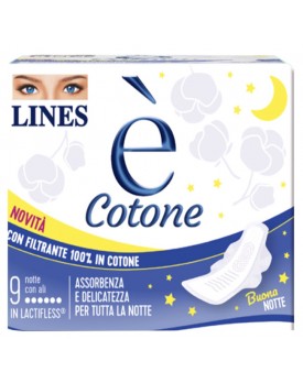 LINES E'Cotone Notte 9pz