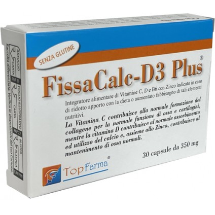 FISSACALC-D3 Plus 30 Cps 350mg