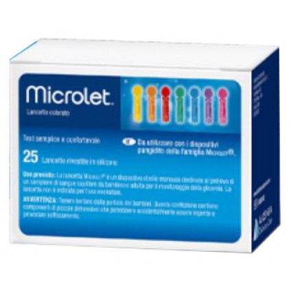 MICROLET LANCETS 25 LANCETTE