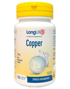 LONGLIFE COPPER 2mg 100 Cpr