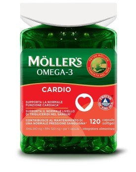 MOLLER'S Omega3 Cardio 120 Cps
