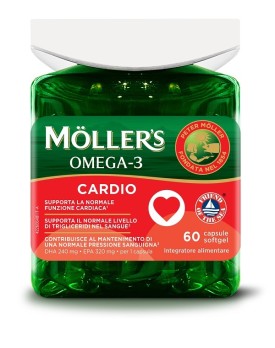 MOLLER'S Omega3 Cardio  60 Cps
