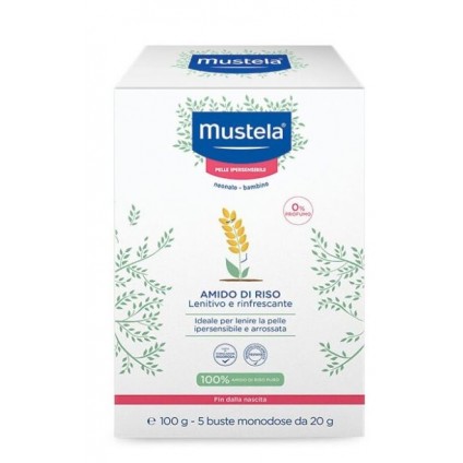 MUSTELA Amido Riso 5x20g