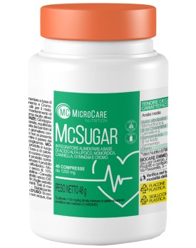 MC SUGAR 40 Cpr