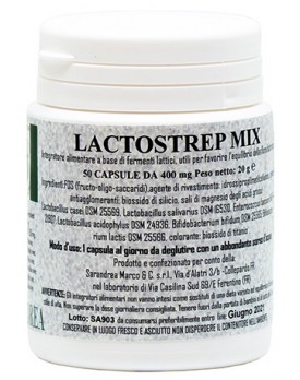 LACTOSTREP MIX 400mg 50Cps SAR