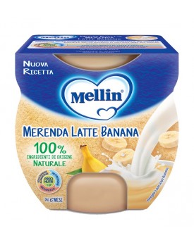 MELLIN Mer.Latte/Banana 2x100g