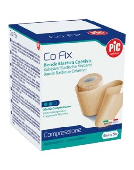 BENDA ELASTICA PIC CO FIX AUTOADESIVA 12X5CM MEDIUM