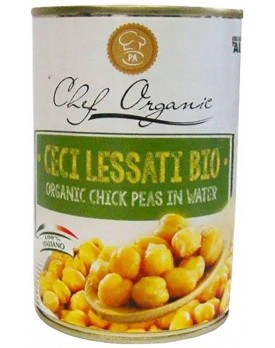 CHEF ORGANIC Ceci Lessati 400g