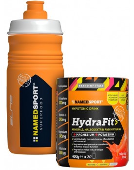 HYDRAFIT Polv.400g+SPORTBOTTLE