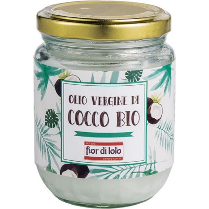 FIOR DI LOTO OLIO VERGINE DI COCCO BIO 180 G