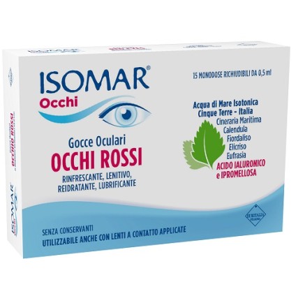 ISOMAR Occhi Rossi 15f.0,2%5ml