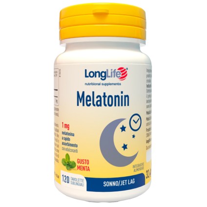 LONGLIFE MELATON 1mg 120 Tav. LONGLIFE MELATON 1mg 120 Tav.