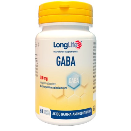 LONGLIFE GABA 500mg 60 Tav.