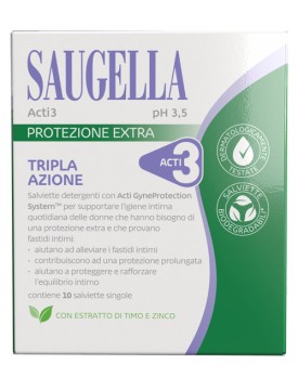 SAUGELLA ACTI3 10 Salviettine