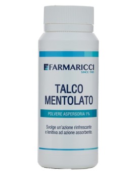 TALCO Mentol.1% 100g F-RICCI