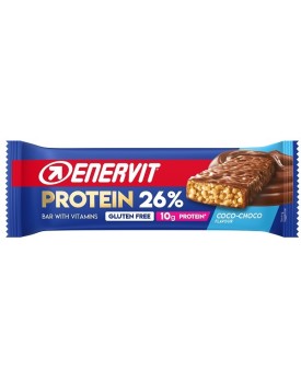 ENERVIT Sport Barr.26%Choco40g